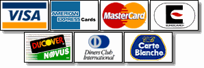 Accepted Credit Cards